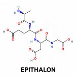 Epithalon (Epitalon) chemical structure with EPITHALON label