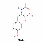 NALT (N-acetyl-L-tyrosine) chemical structure