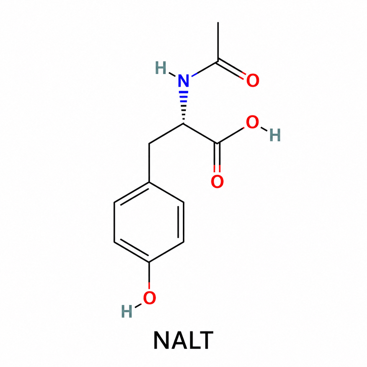 NALT (N-Acetyl-L-Tyrosine) NALT (N-acetyl-L-tyrosine) chemical structure