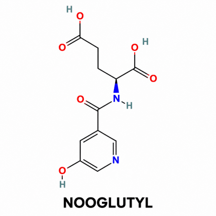 Chemical structure of Nooglutyl (ONK-10), free acid